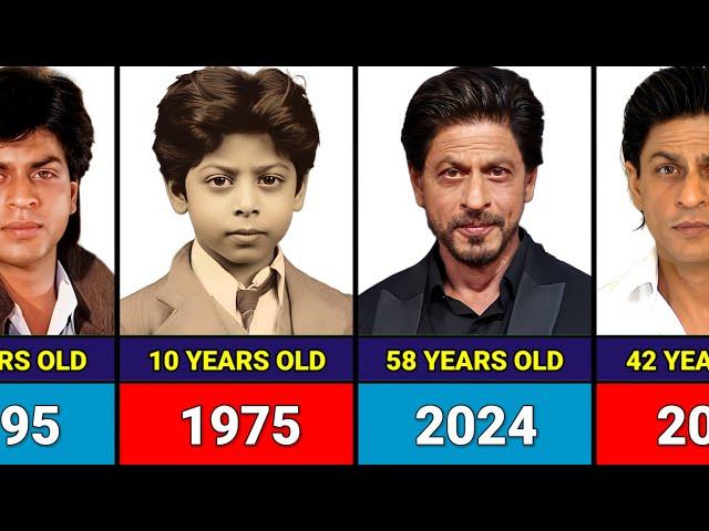 Shah Rukh Khan - Transformation From 1 to 58 Years Old