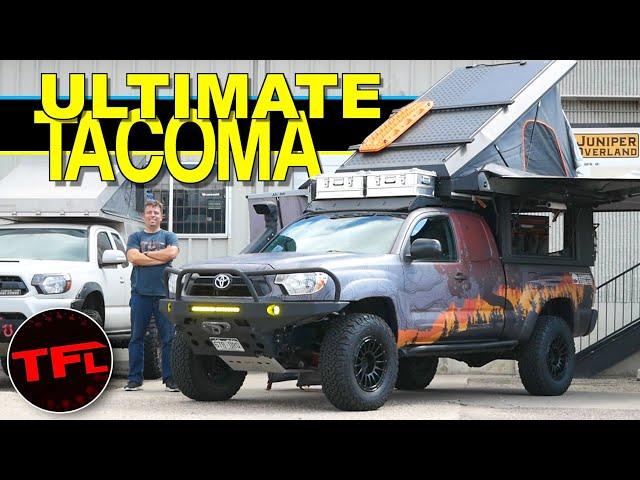 Is This Toyota Tacoma 4x4 Camper the Ultimate Overland Truck? Just Look at All the Options!