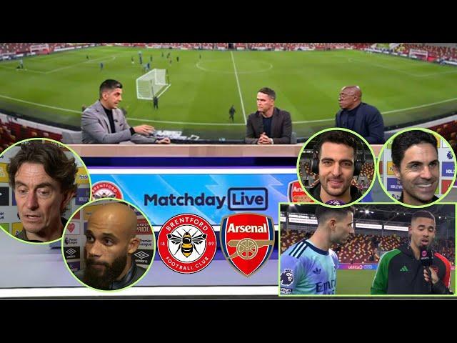 Brentford vs Arsenal 1-3 Post Match Analysis | Ian Wright and Michael Owen Review