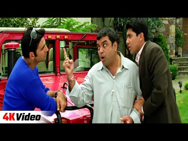 Paresh Rawal Comedy - अगर मेरा दिमाग घूम गया ना तो बिना साबुन के धो डालूंगा | Akshay Kumar Comedy