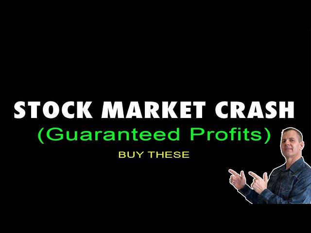 [STOCK MARKET CRASH]  Guaranteed Profits With These Inverse ETFs