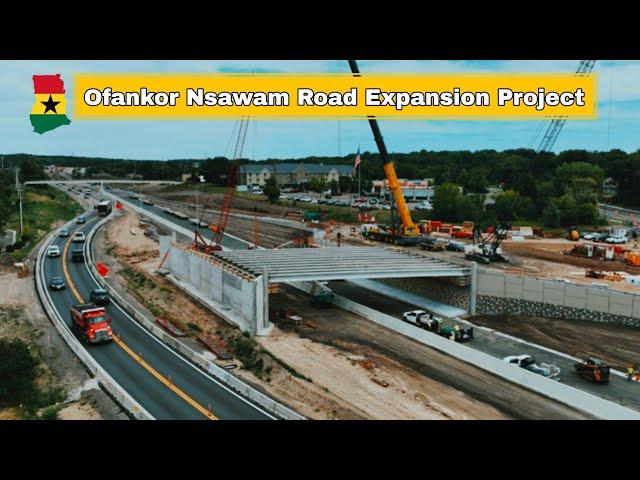 Wow!!..Watch How The GH¢342.48m Ofankor - Nsawam Road Expansion Project Is Finally taking shape