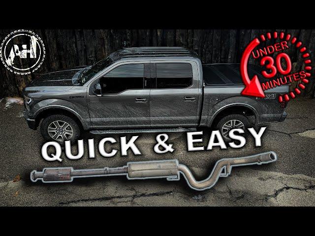 HOW TO REMOVE F150 EXHAUST | 2015-2020