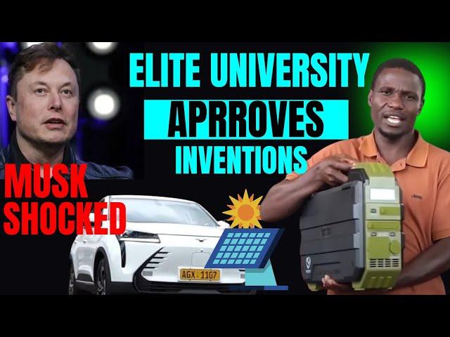 Elite University Approves Africa Self Powered Car & Microsonic Inventions By  Maxwell Chikumbutso