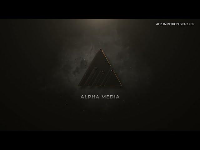 3d epic and elegant logo reveal Templates | After Effect Free Templates | Alpha Media | Logo Intro