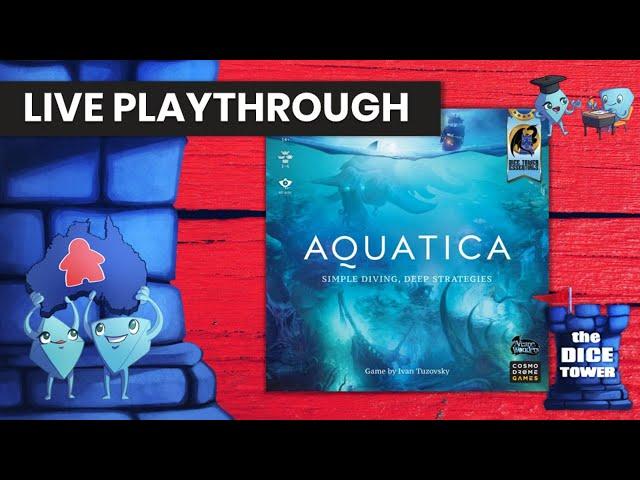 Aquatica Board Game - LIVE Playthrough