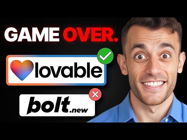 Lovable AI is DESTROYING Bolt? (FREE Tutorial) 