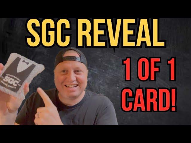 SGC Reveal & How To Make Any Sports Card A 1 Of 1