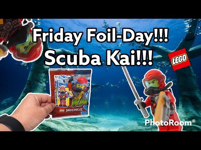 Frida Foil-Day!!! - Ninjago Scuba Kai!!!