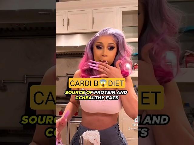 CARDI BDIET #cardib #rapper #hollywood #youtubeshorts #celebrity #song #shorts #diet #trending #fyp