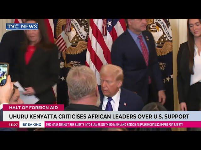 Uhuru Kenyatta Criticises African Leaders Over U.S. Support