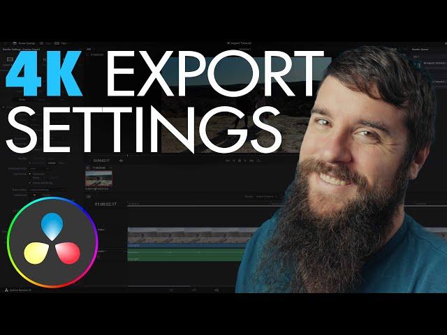How To Export 4K Video In DaVinci Resolve 18 For YouTube, Facebook, Vimeo, & Clients