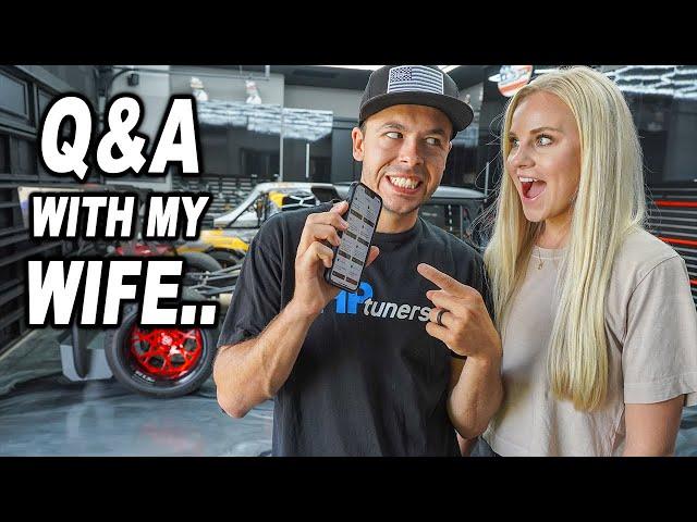 Q&A QUESTIONS WITH MY WIFE..