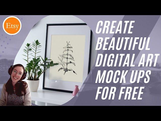 Part 4: How to make free mockups for Etsy printables - 100% FREE! No Photoshop! GIMP mockup tutorial