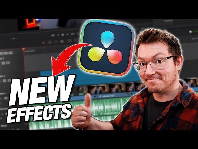 New FREE Effects, Titles & Transitions in Davinci Resolve 19