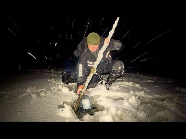 Проверка тычек на налима. Вот это мне сегодня "везёт"!!!