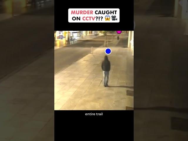 Murder caught on CCTV  #Shorts