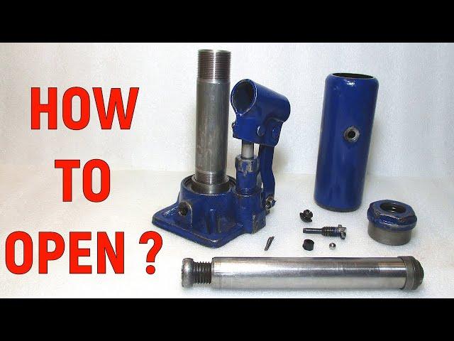 Disassembling of a Hydraulic Jack