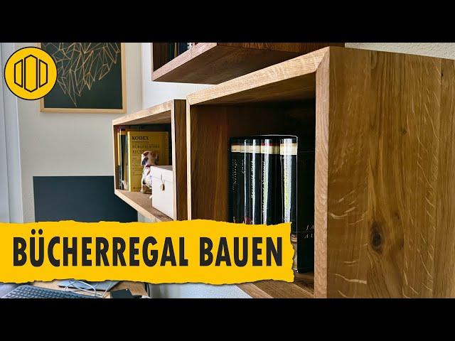 Verschönere dein Zuhause - Bücherregal bauen