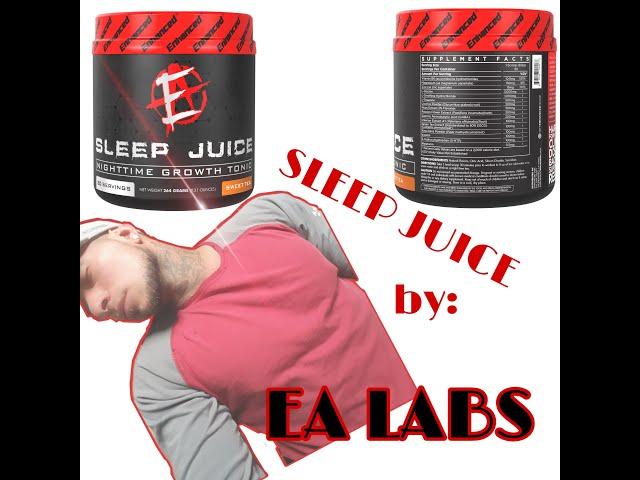 BEST SLEEP SUPPLEMENT | ENHANCED ATHLETES SLEEP JUICE | SLEEP GOOD | GET BIG | RECOVERY FASTER