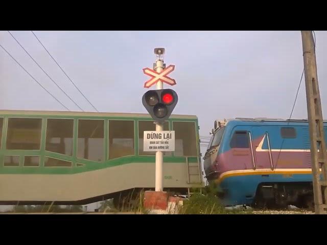 Vietnam Railways Level crossings - showreel ( 2019- 2022) #levelcrossing #đườngsắt #dsvn