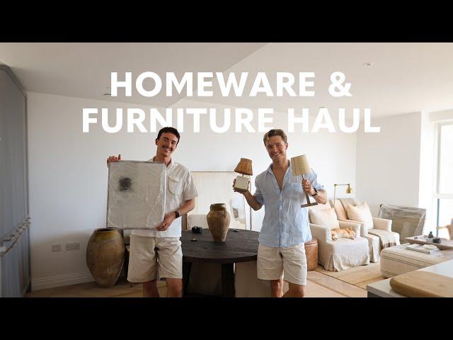 Homeware haul & FINALLY furnishing our new London apartment!!