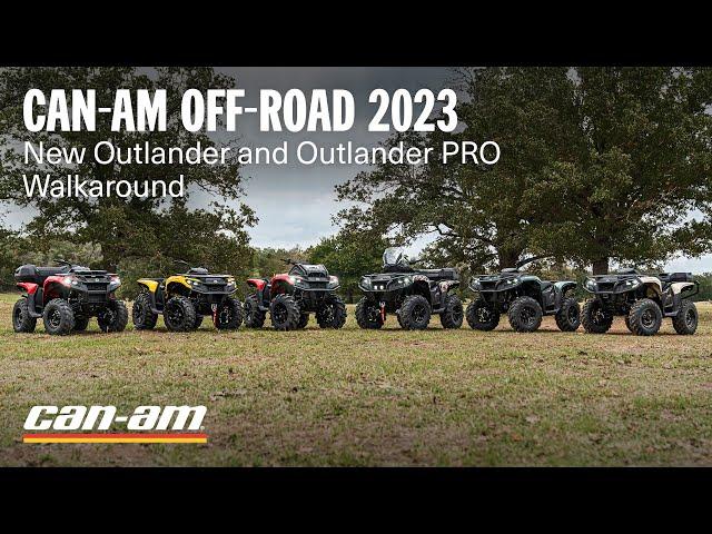 2023 Can-Am Off-Road Outlander and Outlander PRO Walkaround