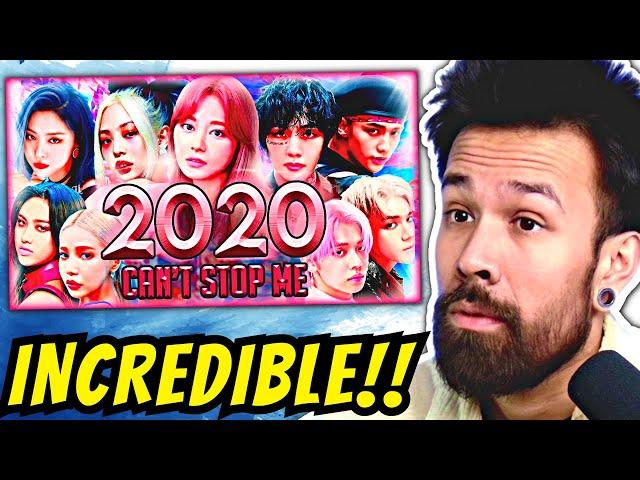 Anthony Ray Reacts to 2020 CAN'T STOP ME | K-POP YEAR END MEGAMIX
