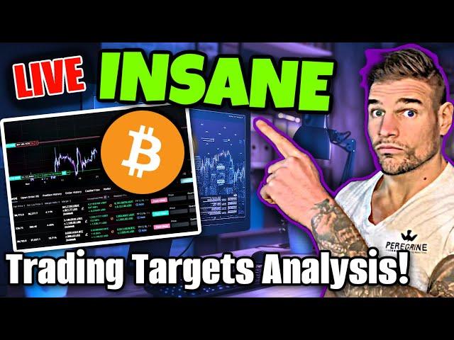 Live CRYPTO TRADING! THIS IS INSANE FOR BITCOIN!!!! (BTC ALTS ANALYSIS Q&A)
