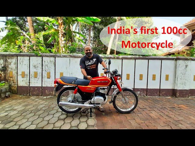 Ind Suzuki AX 100 - India's first 100 cc motorcycle | Never out of fashion