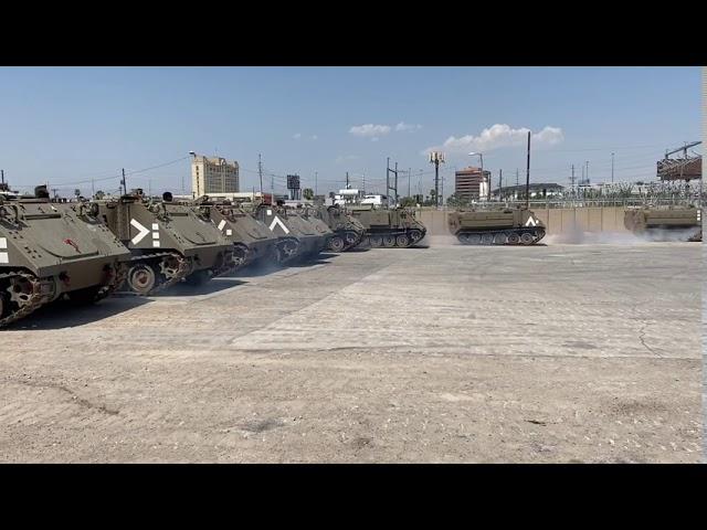 Israeli M113A2 driving experiences in Las Vegas