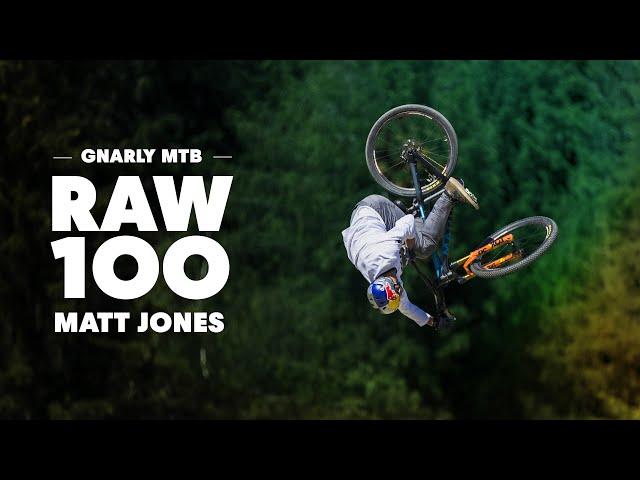 Matt Jones Gnarliest 100 Seconds of Slopestyle MTB | RAW 100