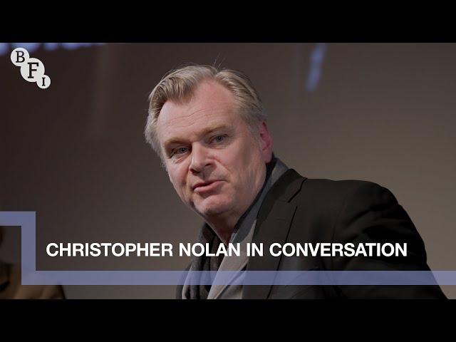 Christopher Nolan on his career, including Oppenheimer and the Batman triology | BFI in conversation