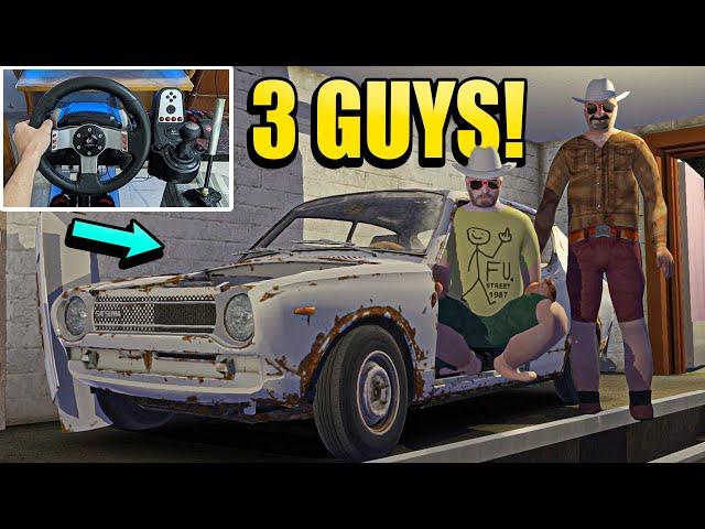 3 Guys 1 Satsuma in My Summer Car Multiplayer | BeerMP