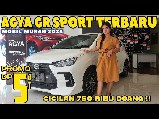 JANGAN MAU BAYAR MAHAL TOYOTA AGYA GR SPORT CICILAN 750 RIBUAN PROMO HONDA BRIO ⁉️