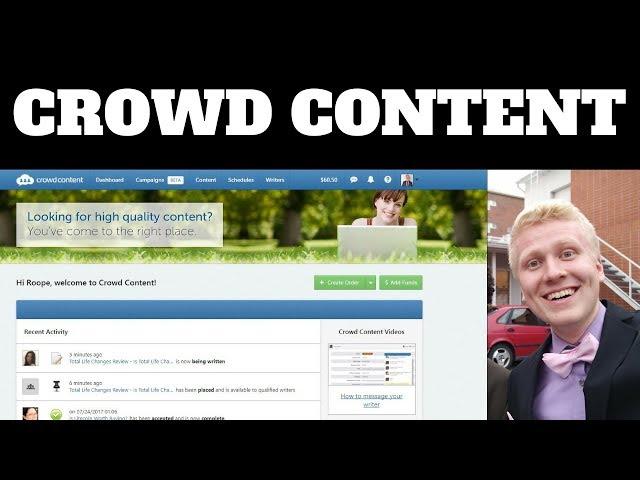 Crowd Content Review: The Best Site for Outsourcing Content Creation?
