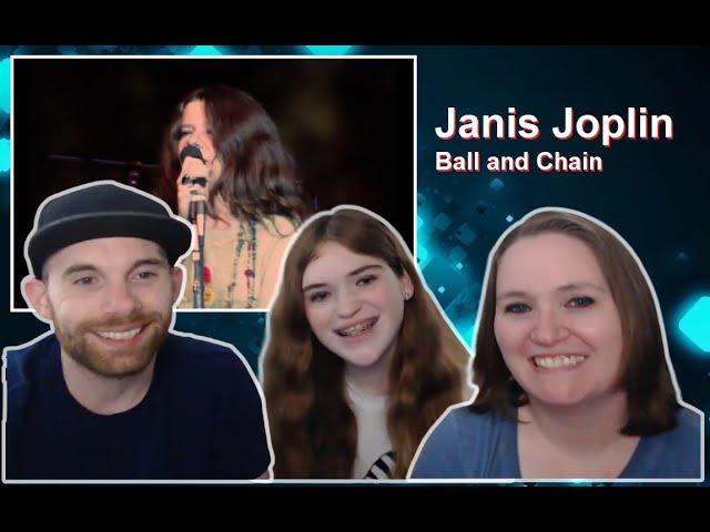 She Has Some Pipes! | Janis Joplin | Ball and Chain Reaction