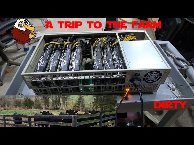 GPU Mining Farm Visit and Quick Repair