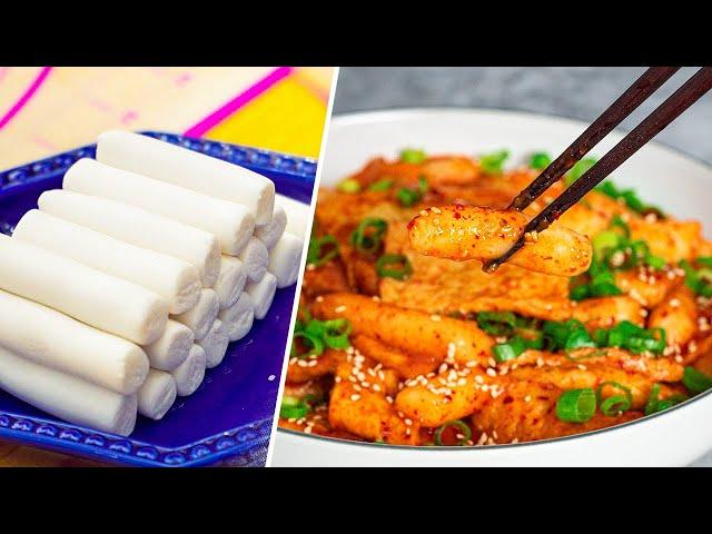 Tteokbokki Recipe For Beginners (Korean Spicy Stir-Fried Rice Cakes)