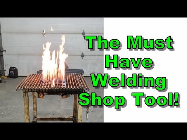 Shop Made Tools - Preheat & Postheat Welding Table - How It's Made