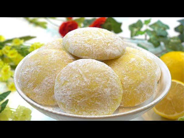 Lemon Cookies - Delicious Lemon Butter Cookies Recipe