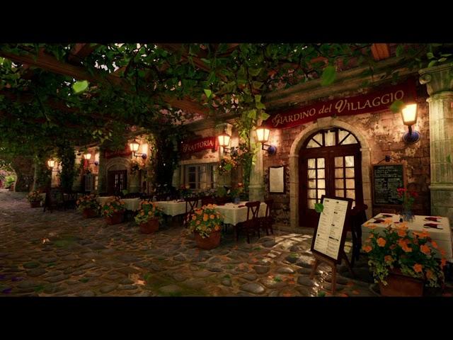 Cozy Italian Restaurant Ambiance - Best Romantic And Relaxing Music - ASMR