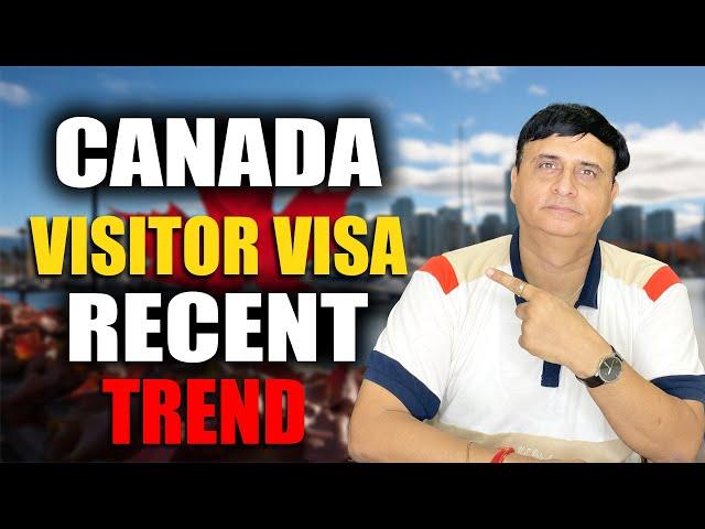 CANADA VISITOR VISA RECENT TREND | LATEST UPDATE 2024 | KAPIL BHATIA