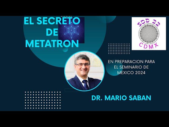 MARIO SABAN.- EL SECRETO DE  METATRON