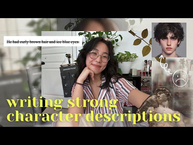  my top tips for writing effective character descriptions