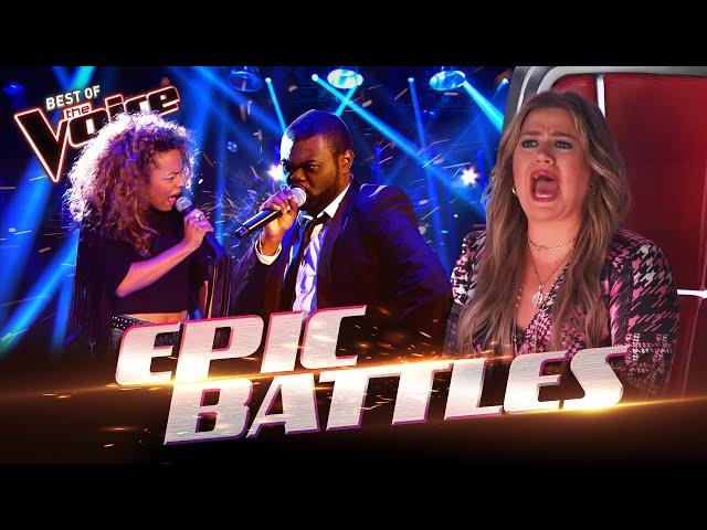 The most EPIC BATTLES on The Voice | Top 10