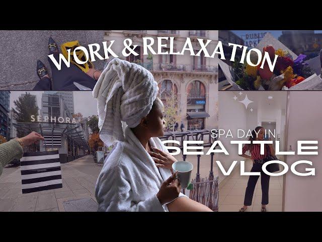 Seattle Summer vlog: corporate life, Elaia spa day and sephora haul