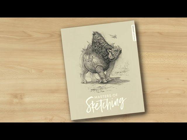 Masters of Sketching by 3DTotal Publishing (book flip)