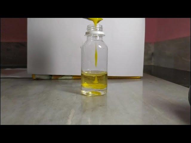 How to prepare a Water in Oil emulsion??  |At Home|