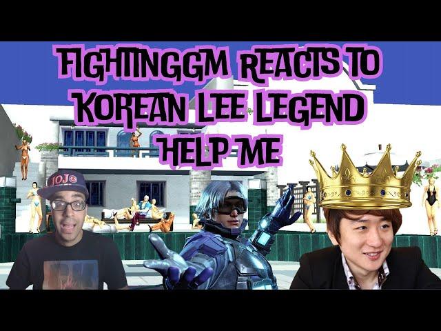 FightingGM Reacts To Korean Tekken Legend Help Me Playing Tekken 8!